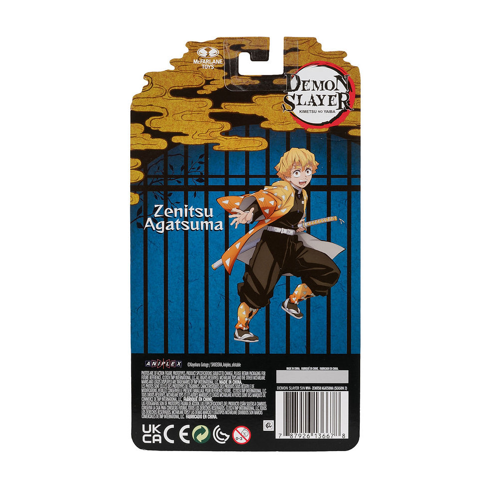 Miniatura: Zenitsu Agatsuma Demon Slayer -  McFarlane Toys