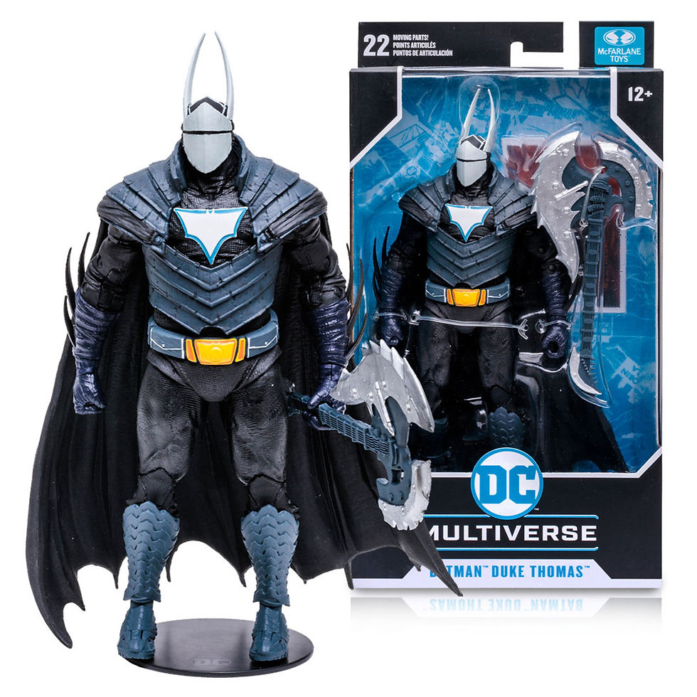 Miniatura: Boneco Batman Duke Thomas - (Contos do Multiverso Sombrio)