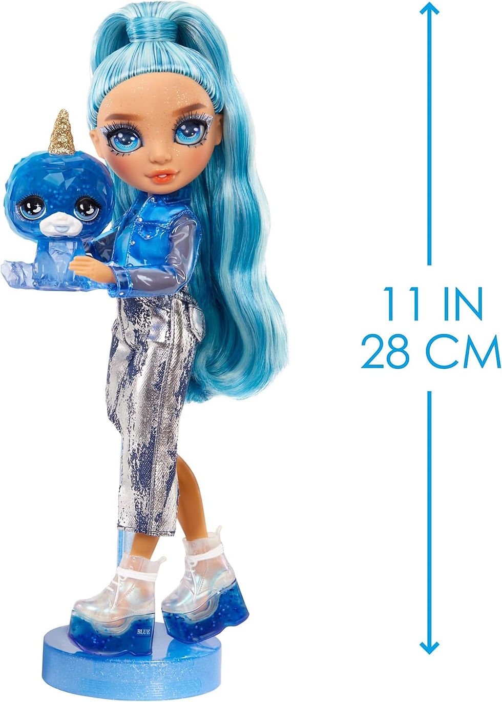 Miniatura: Rainbow High Skyler Blue with Slime