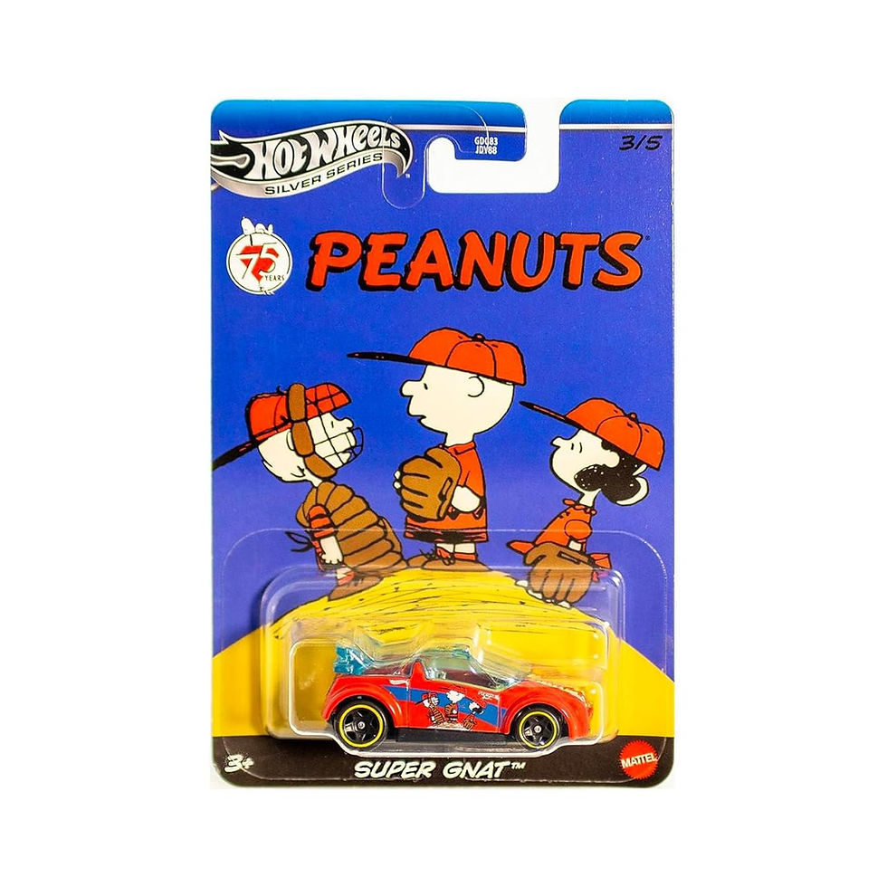 Miniatura: Hot Wheels Super Gnat – Turma do Peanuts 3/5
