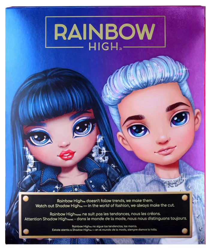Miniatura: Boneca Rainbow High Kim - Denim Blue