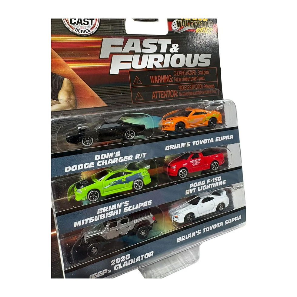 Miniatura: Velozes e Furiosos - Jada Toys Nano Hollywood Rides