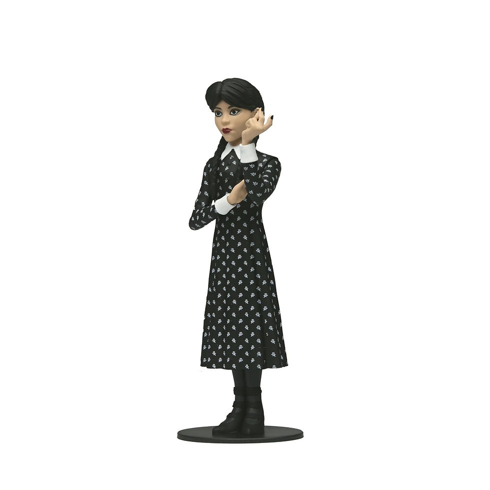 Miniatura: Wednesday Addams NECA Toony Terrors Figura Articulada Colecionável