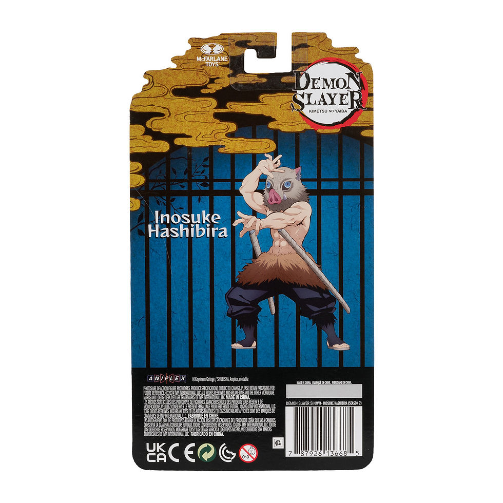 Miniatura: Inosuke Hashibira Demon Slayer –  McFarlane Toys