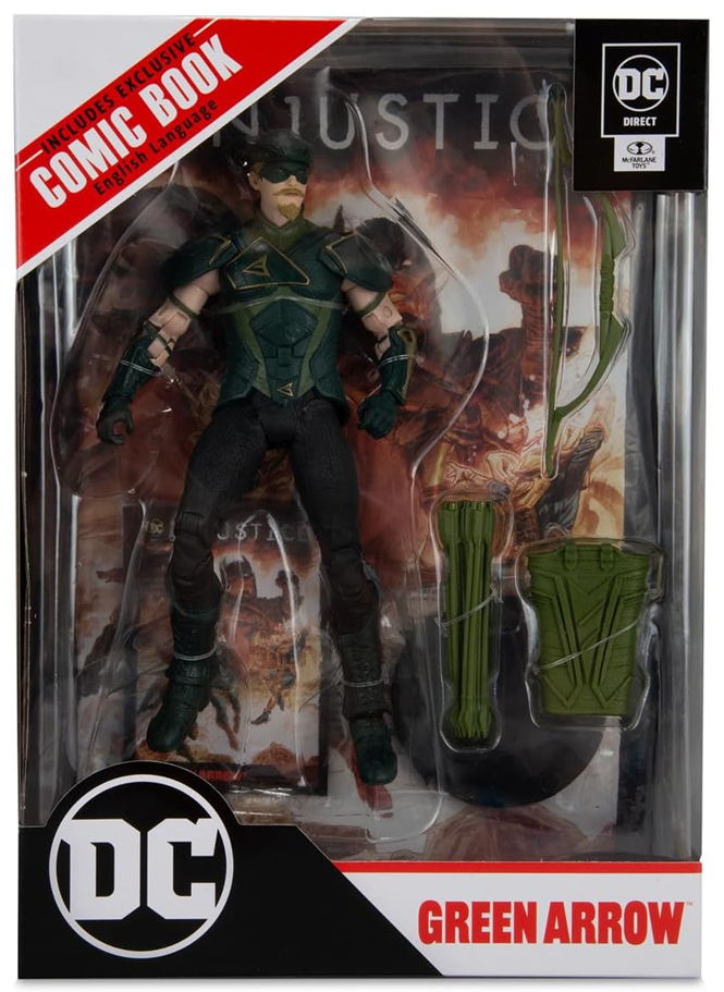 Arqueiro Verde - Injustice Boneco DC
