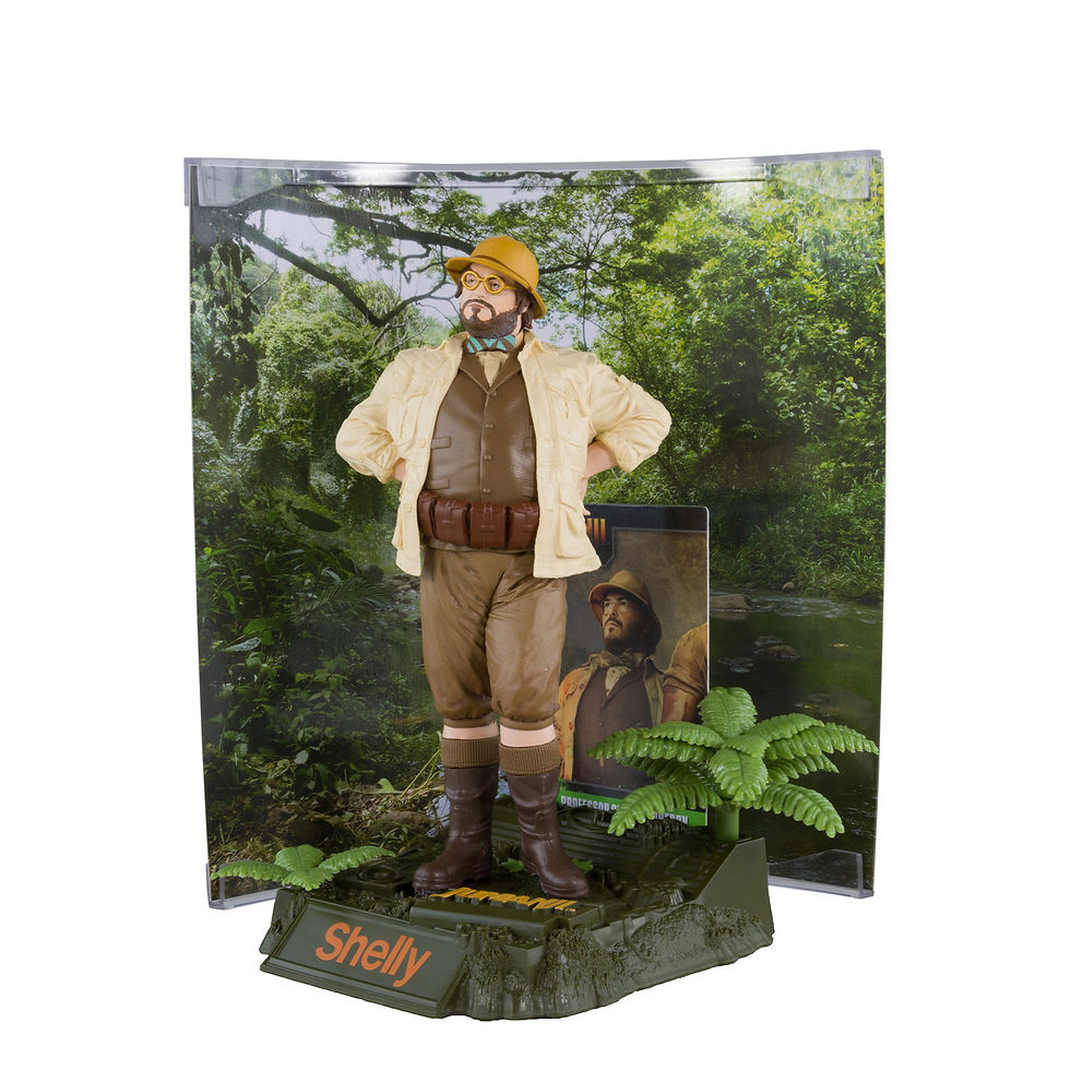 Miniatura: Boneco Jumanji Professor Sheldon Oberon
