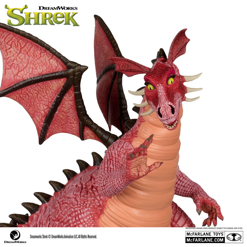 Miniatura: Dragon Shrek DreamWorks  McFarlane Toys