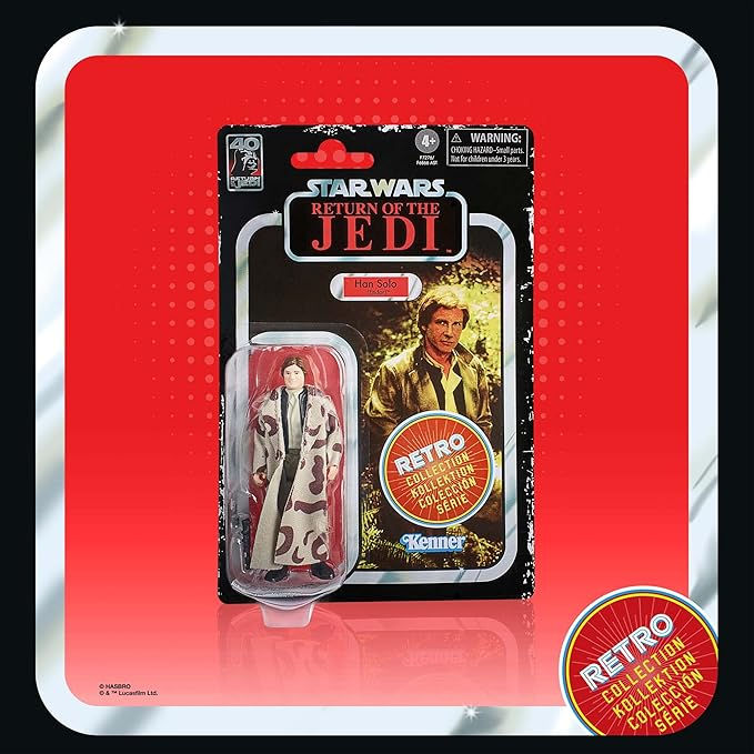 STAR WARS - Return Of The Jedi - Han Solo - Coleção Retro