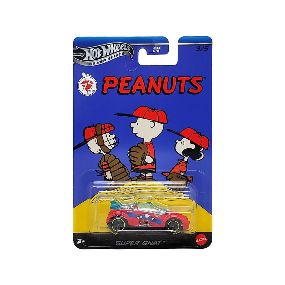 Miniatura: Hot Wheels Super Gnat – Turma do Peanuts 3/5