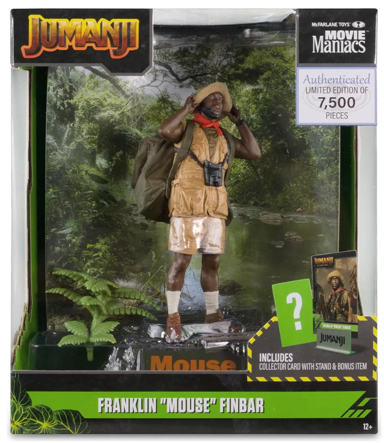 Boneco Jumanji - Franklin Mouse Finbar