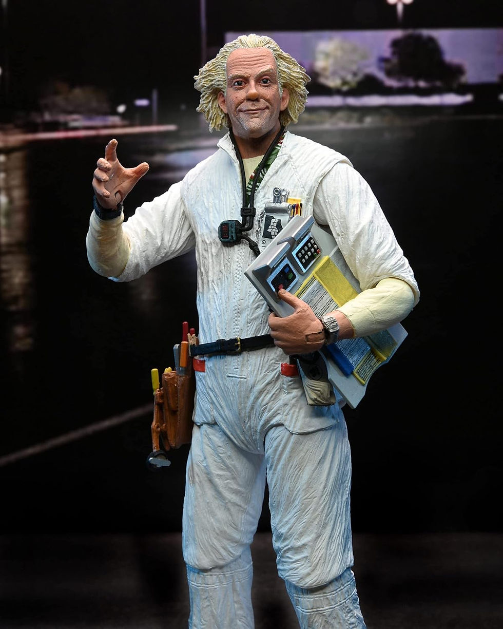 Miniatura: De Volta Para o Futuro Doc Brown - NECA