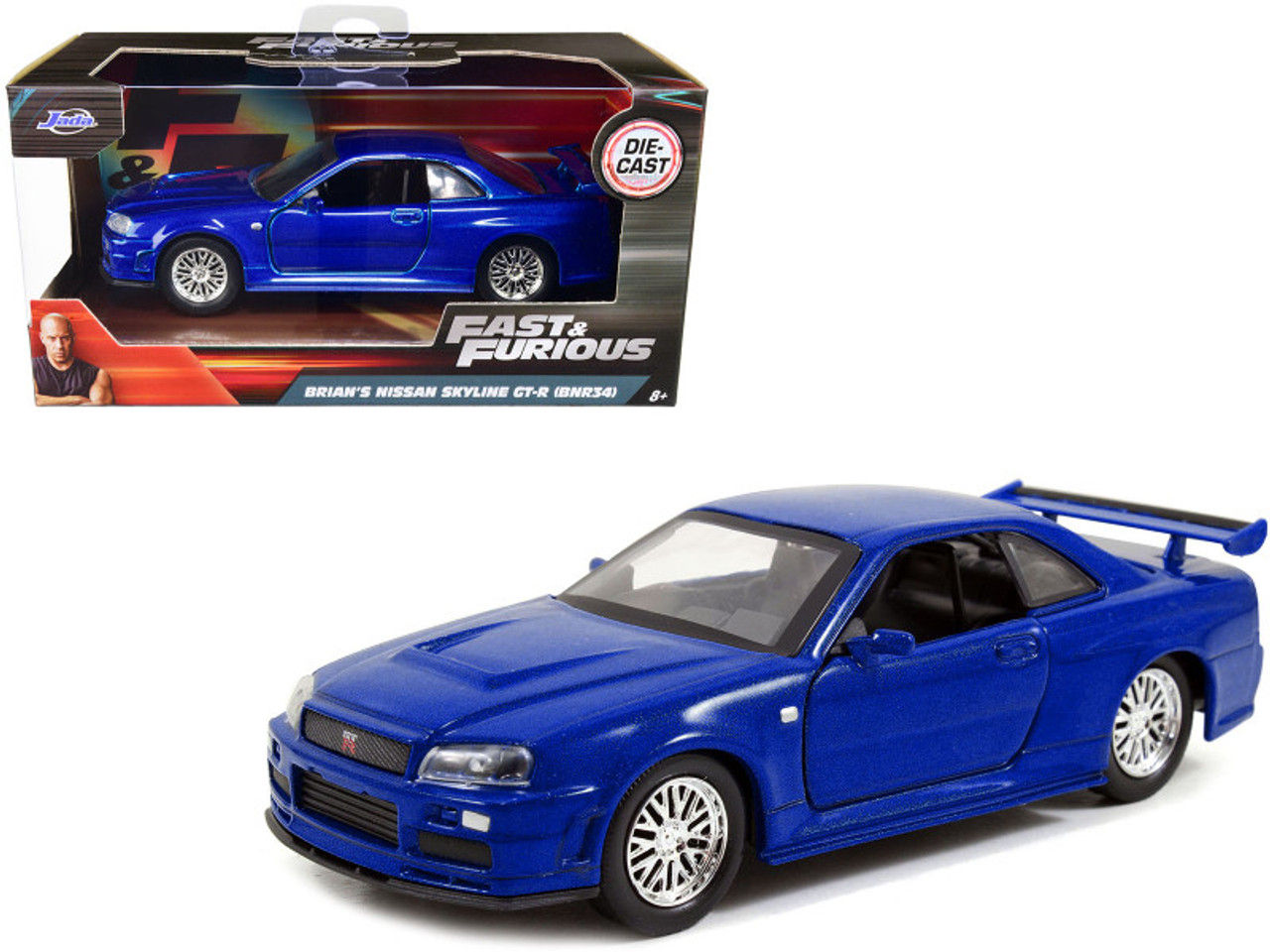 Velozes e Furiosos - Brian Nissan Skyline GT-R R34