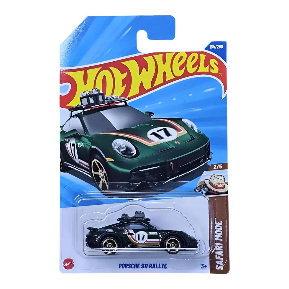 Miniatura: Hot Wheels Porsche 911 Rallye