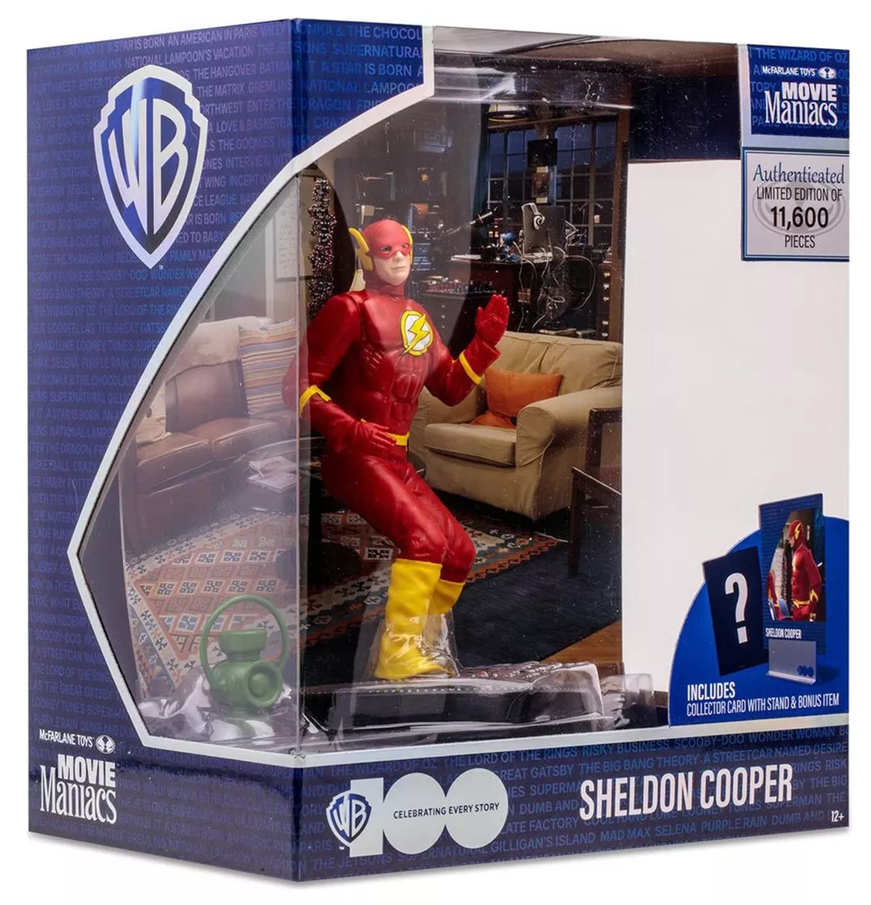 Miniatura: Boneco Sheldon Cooper - The Big Bang Theory - Flash