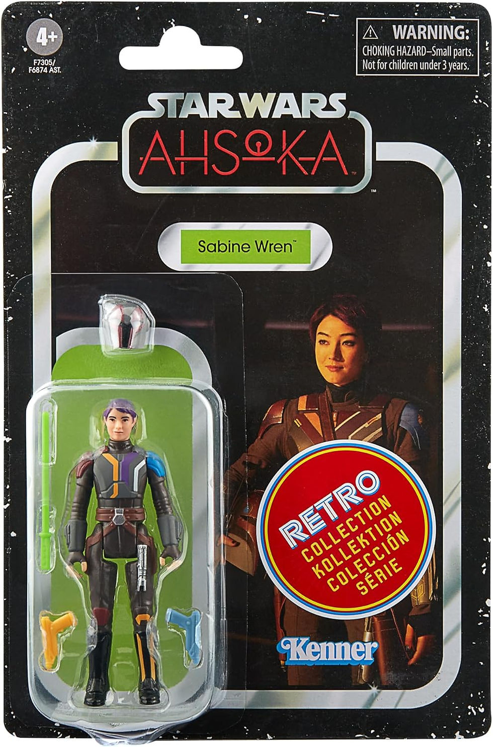 Miniatura: Star Wars - Ahsoka - Sabine Wren - The Retro Collection