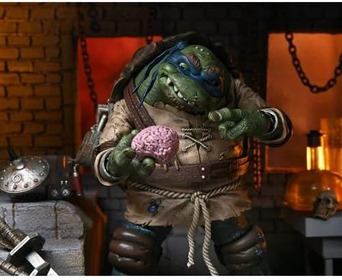 Miniatura: Monsters x Tartaruga Ninjas – Leonardo Hunchback NECA