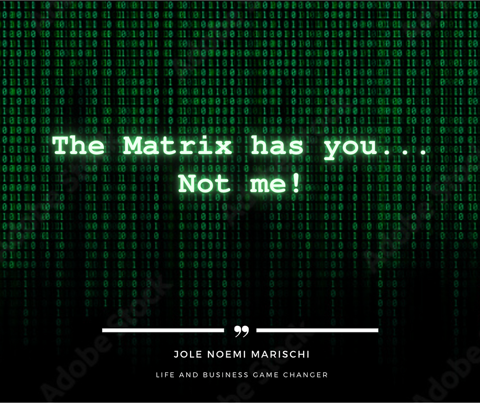 È attraverso la consapevolezza che possiamo mantenere il controllo su noi stessi e sulle nostre percezioni della realtà, piuttosto che lasciarci guidare inconsciamente da forze esterne. La celebre frase "The Matrix has you... Not me!" sottolinea proprio l'importanza di questa consapevolezza.