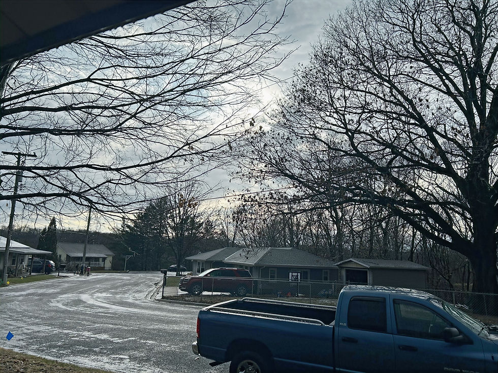 A powerful thunderstorm rolled through our area as I wrote this.