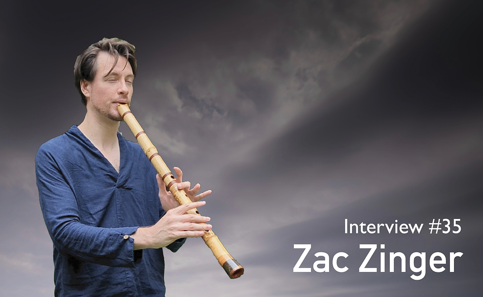 Zac Zinger INTERVIEW