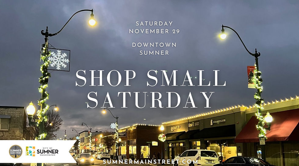 Shop Small Saturday
