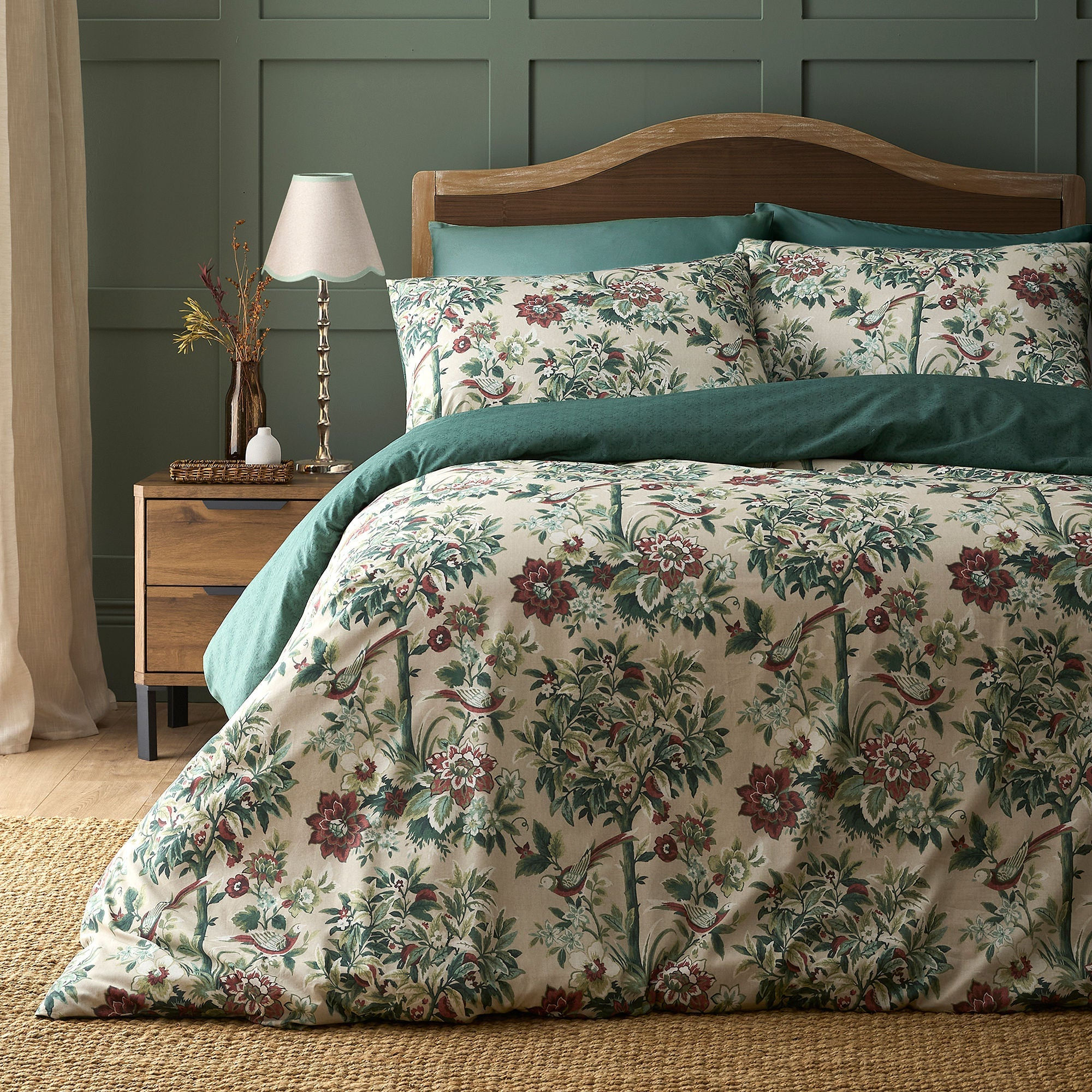 Dreams & Drapes - Otillie Tapestry - Duvet Cover Set - Natural - King
