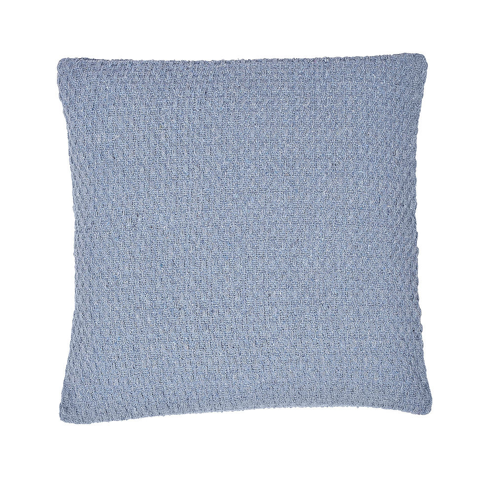 Drift - Hayden - Filled Cushion - Blue - 43x43cm