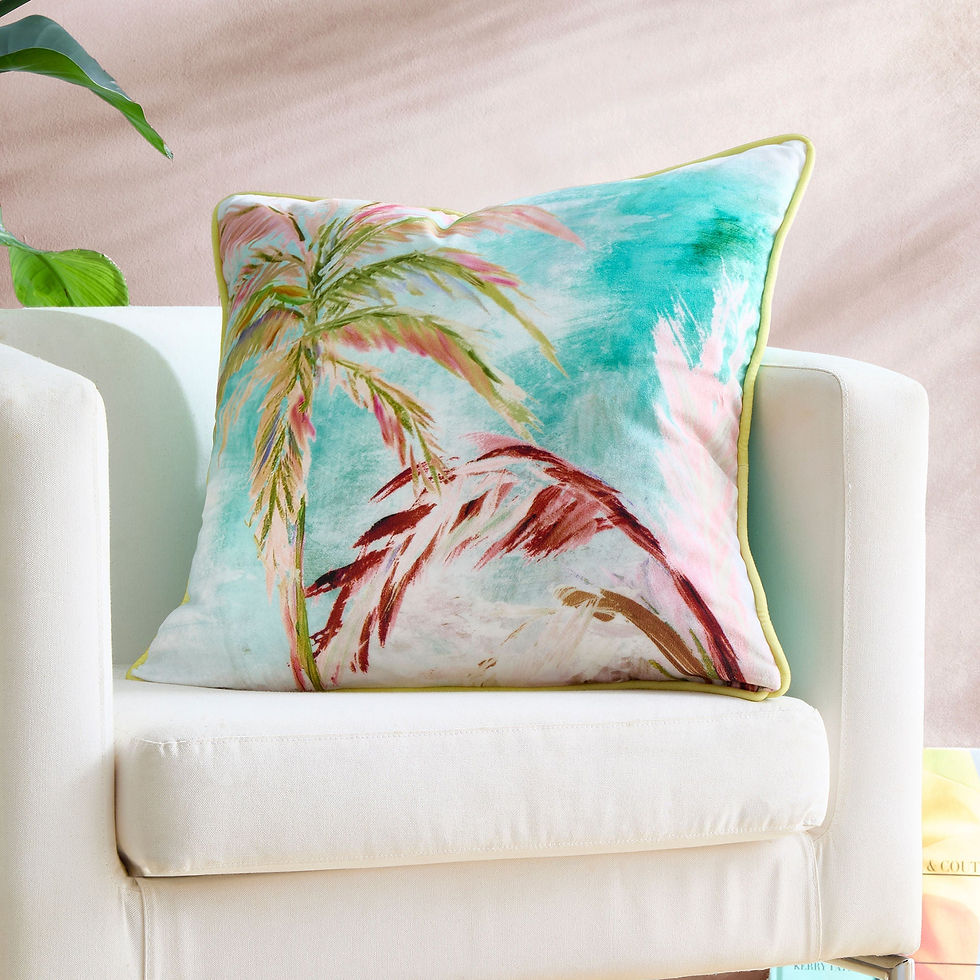 Appletree - Leilani - Cushion Cover LS - Green - 55x55cm