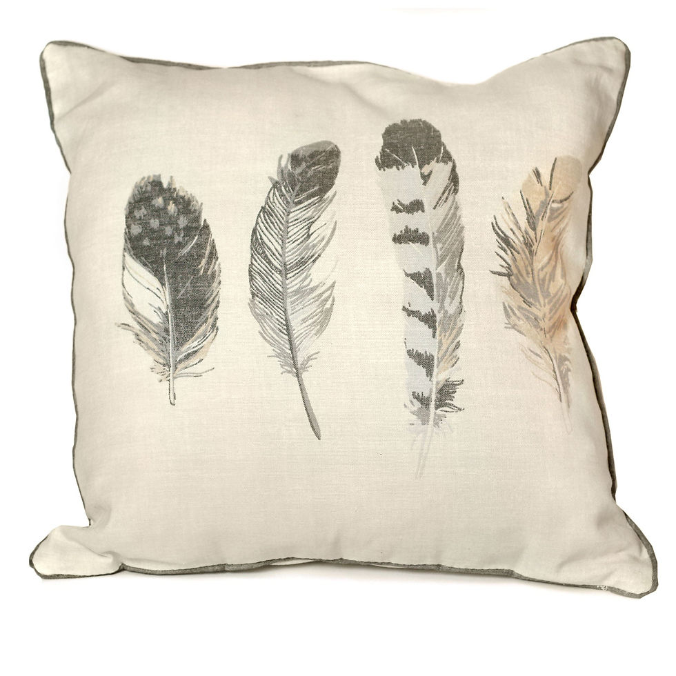 Fusion - Idaho - Filled Cushion - Charcoal - 43x43cm
