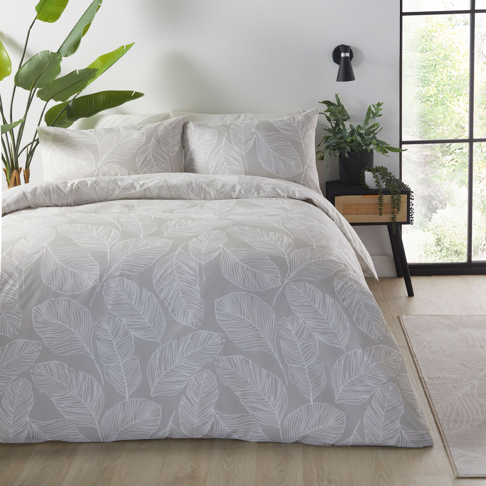 Fusion - Matteo - Duvet Cover Set - Natural - King