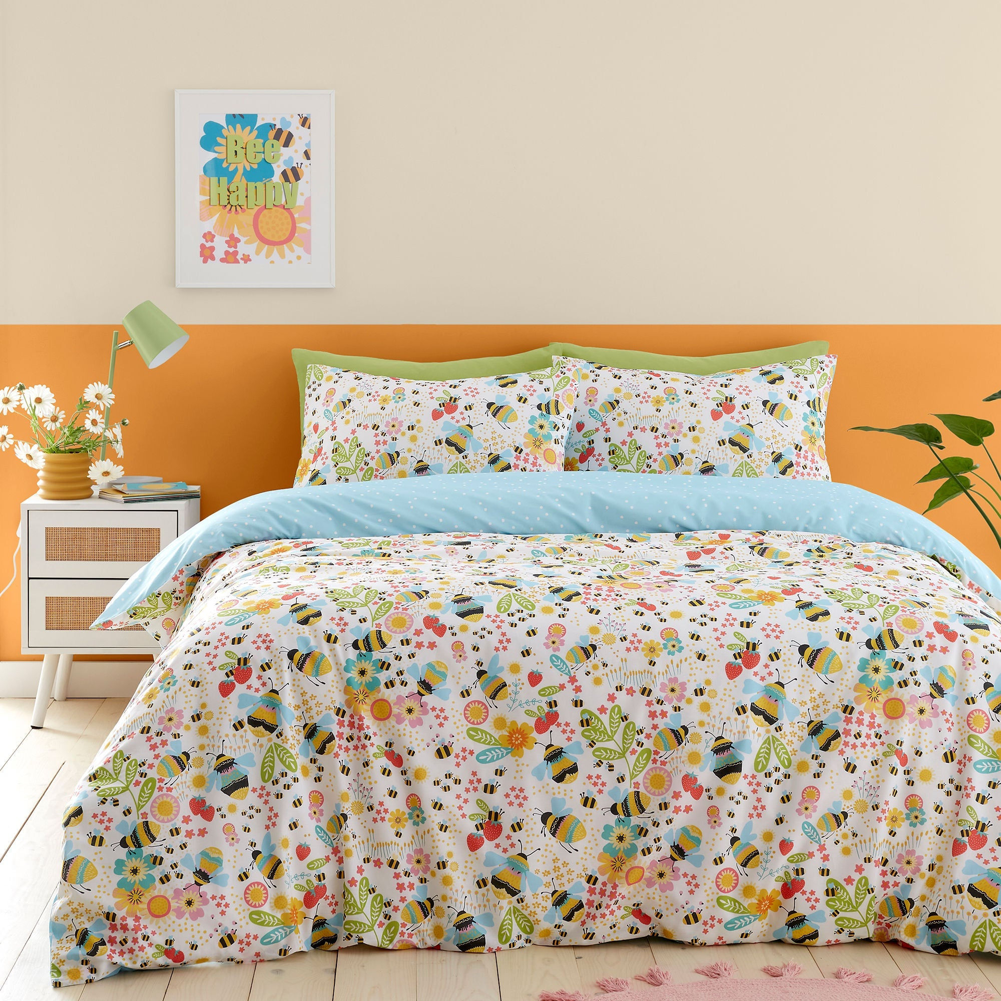 Fusion - Buzzy Bee - Duvet Cover Set - Ochre