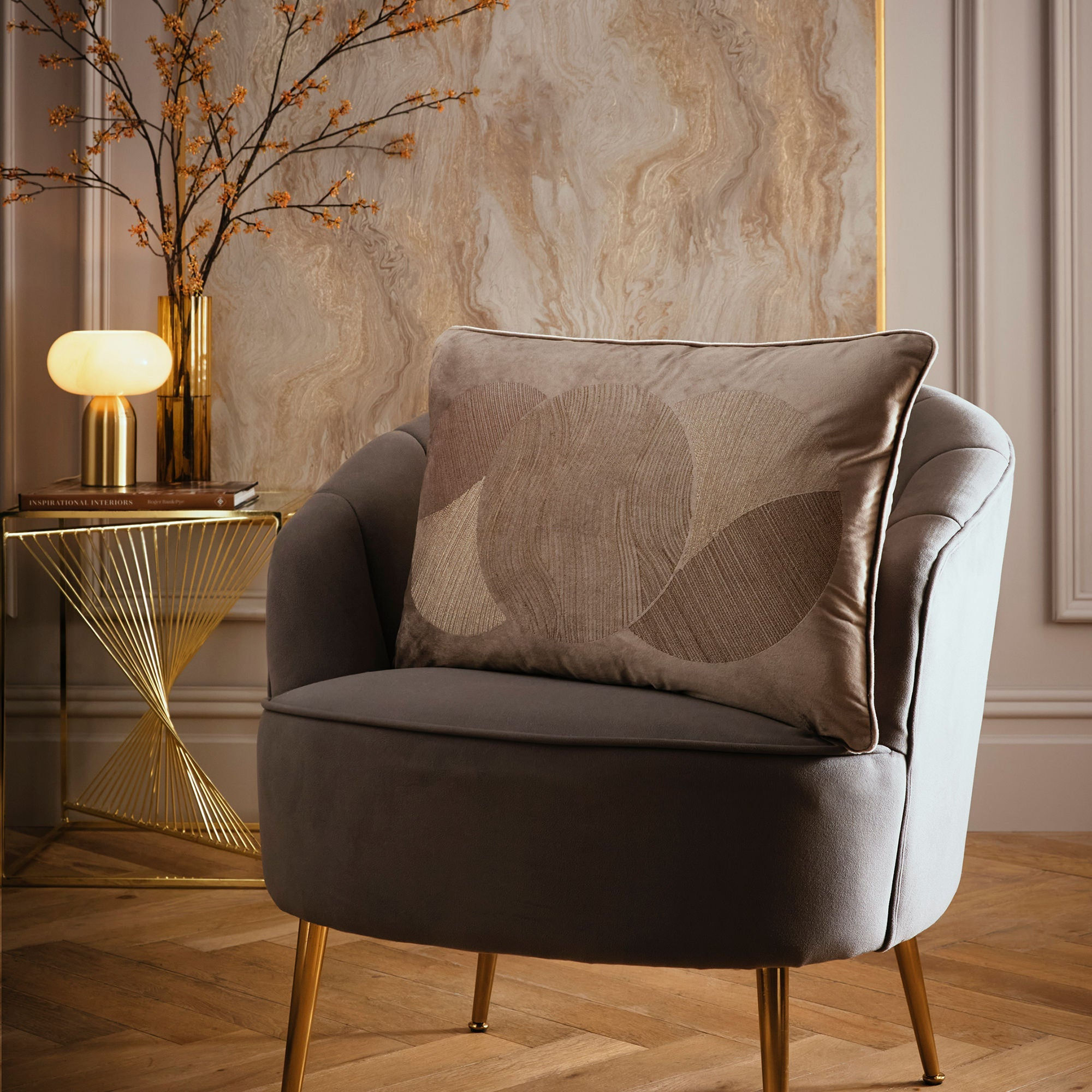 Laurence Llewelyn-Bowen - Venus Desire - Cushion Cover LR - Mink - 40x60cm