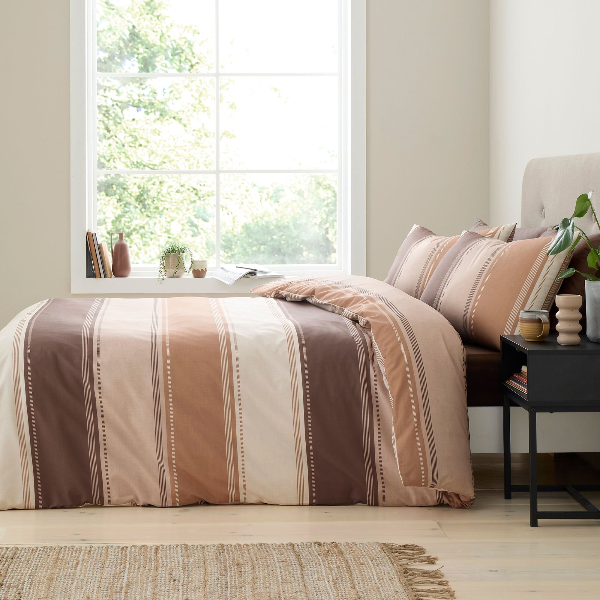 Fusion - Betley - Duvet Cover Set - Natural