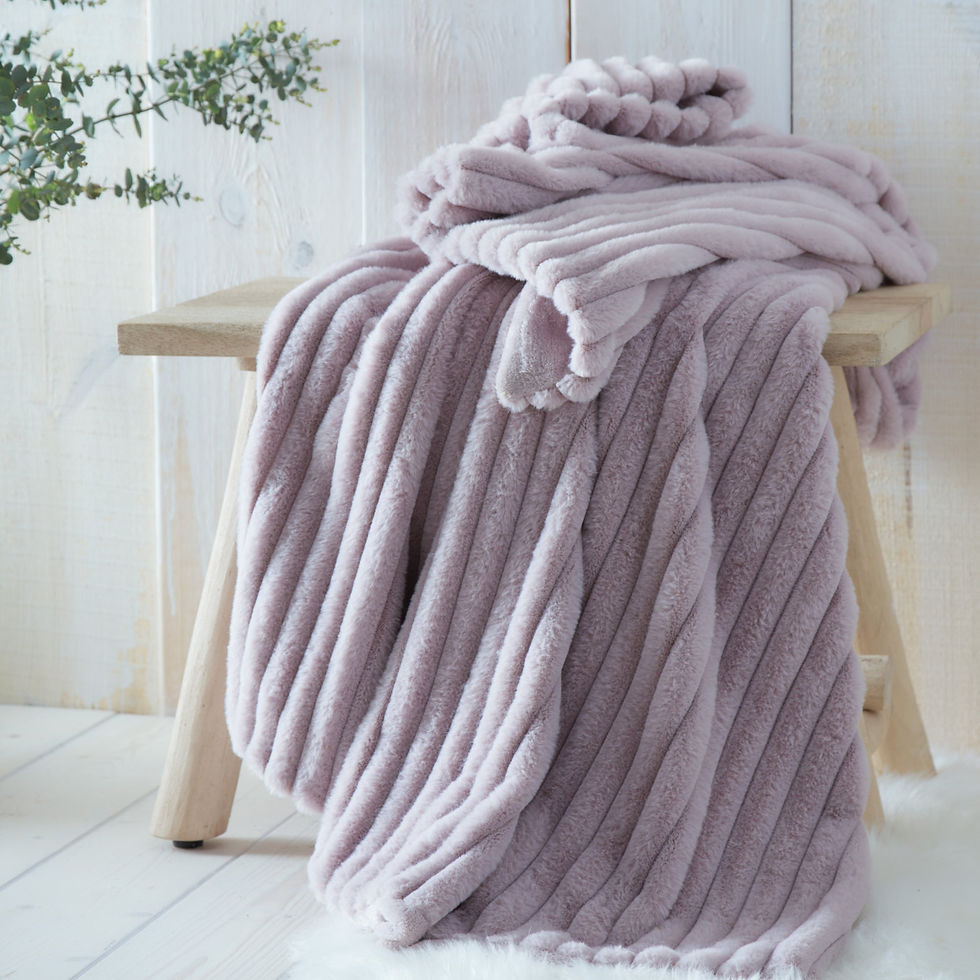 Appletree - Morritz - Throw - Mauve - 130 x 180cm
