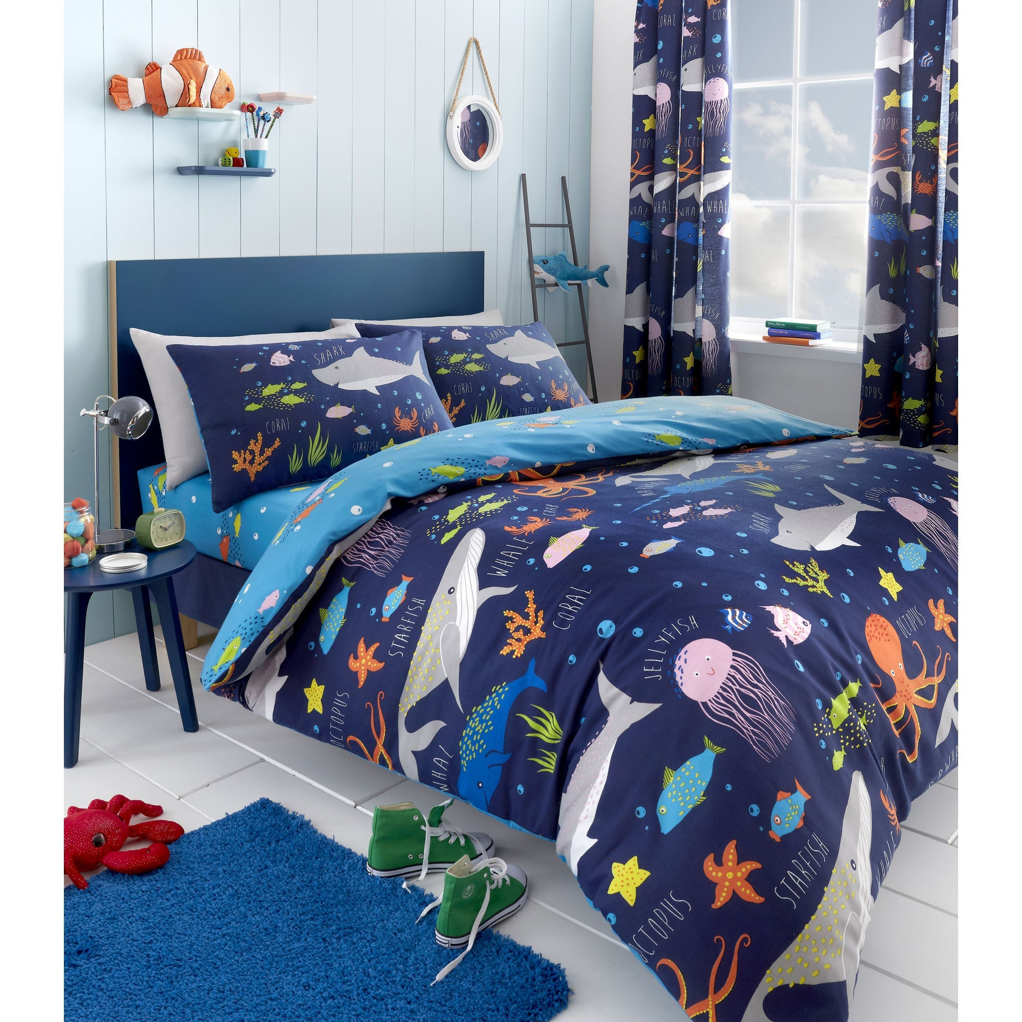 Bedlam - Sea Life - Duvet Cover Set - Multi