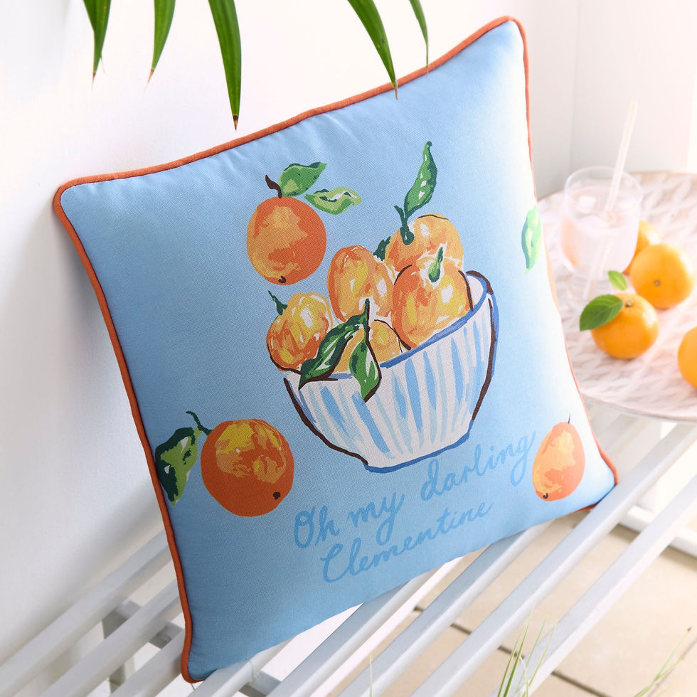 Fusion - My Darling Clementine - Cushion Cover - Multi - 43x43cm