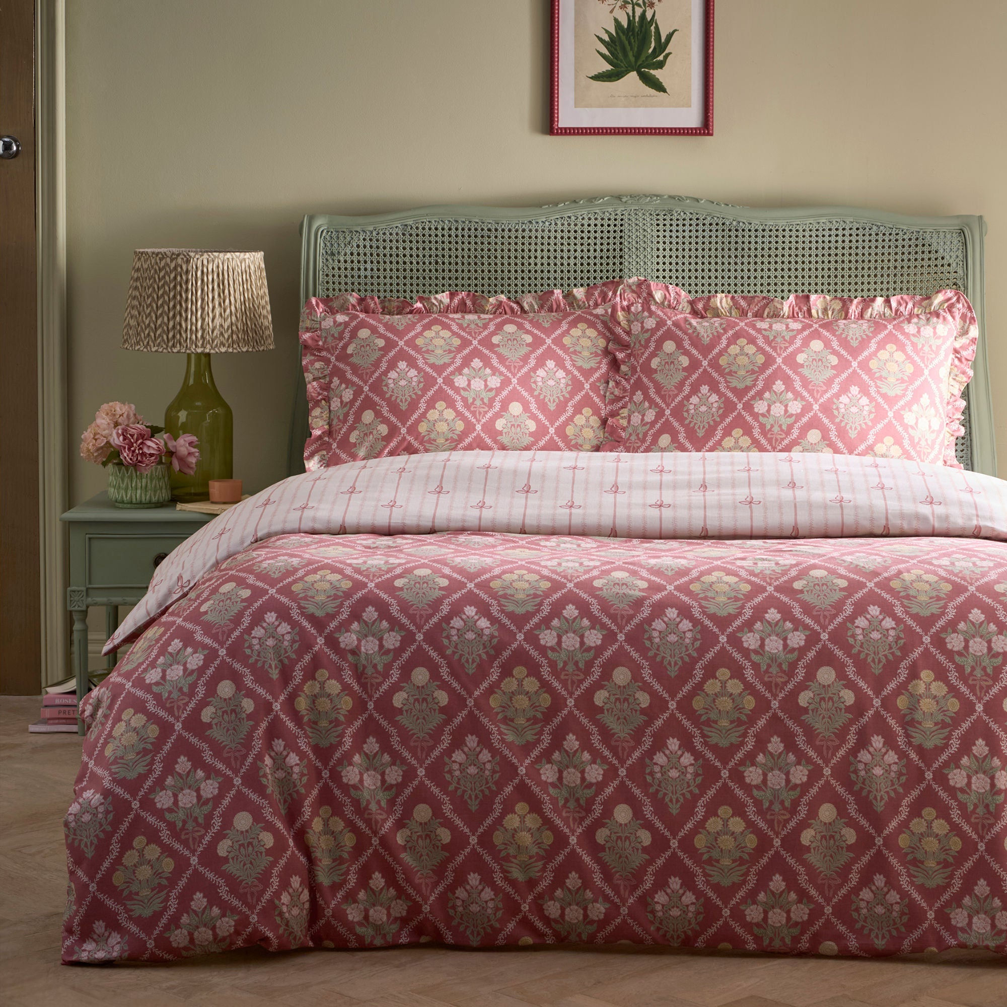 Appletree - Aurelia - Duvet Cover Set - Pink - Super-King
