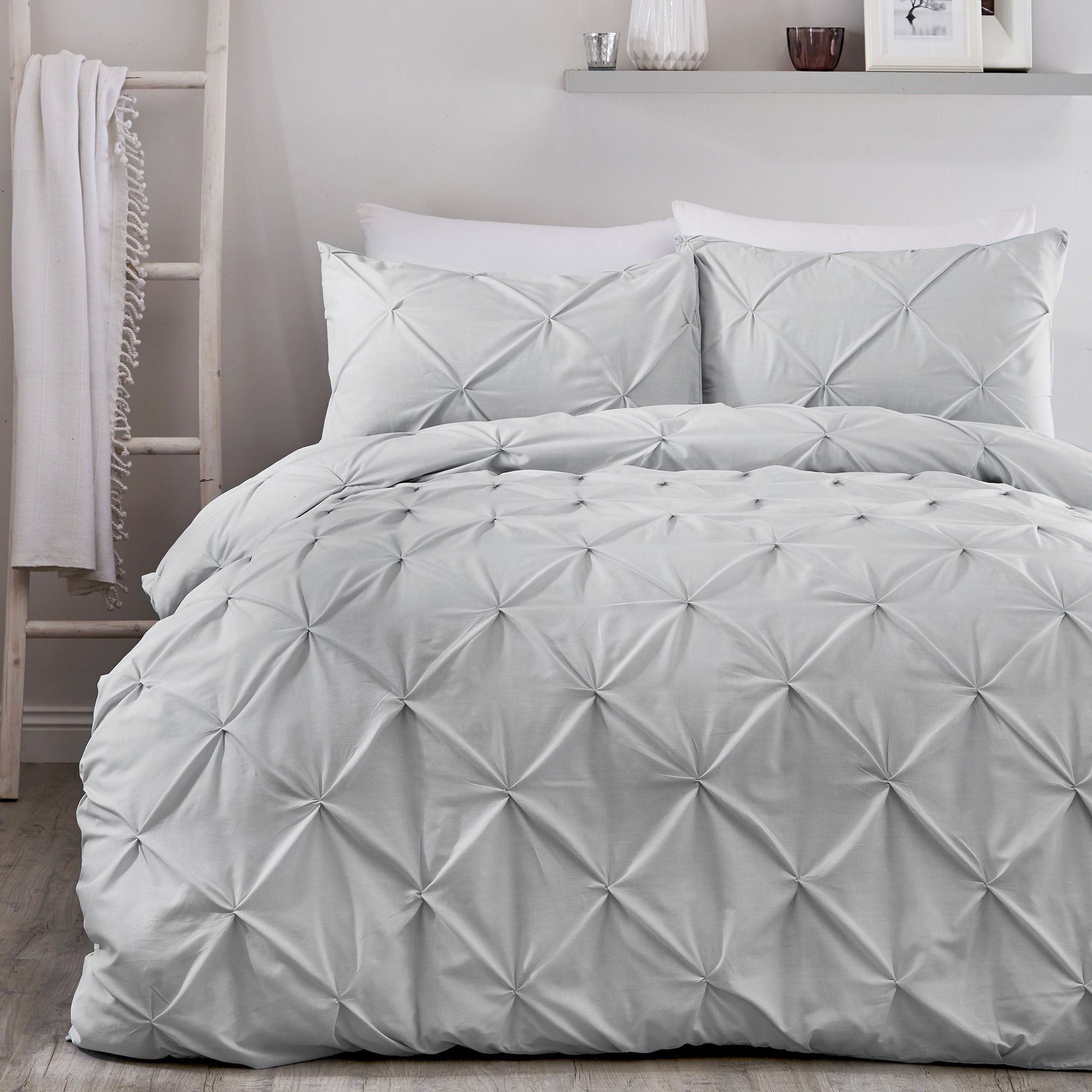 Serene - Lara - Duvet Cover Set - Silver