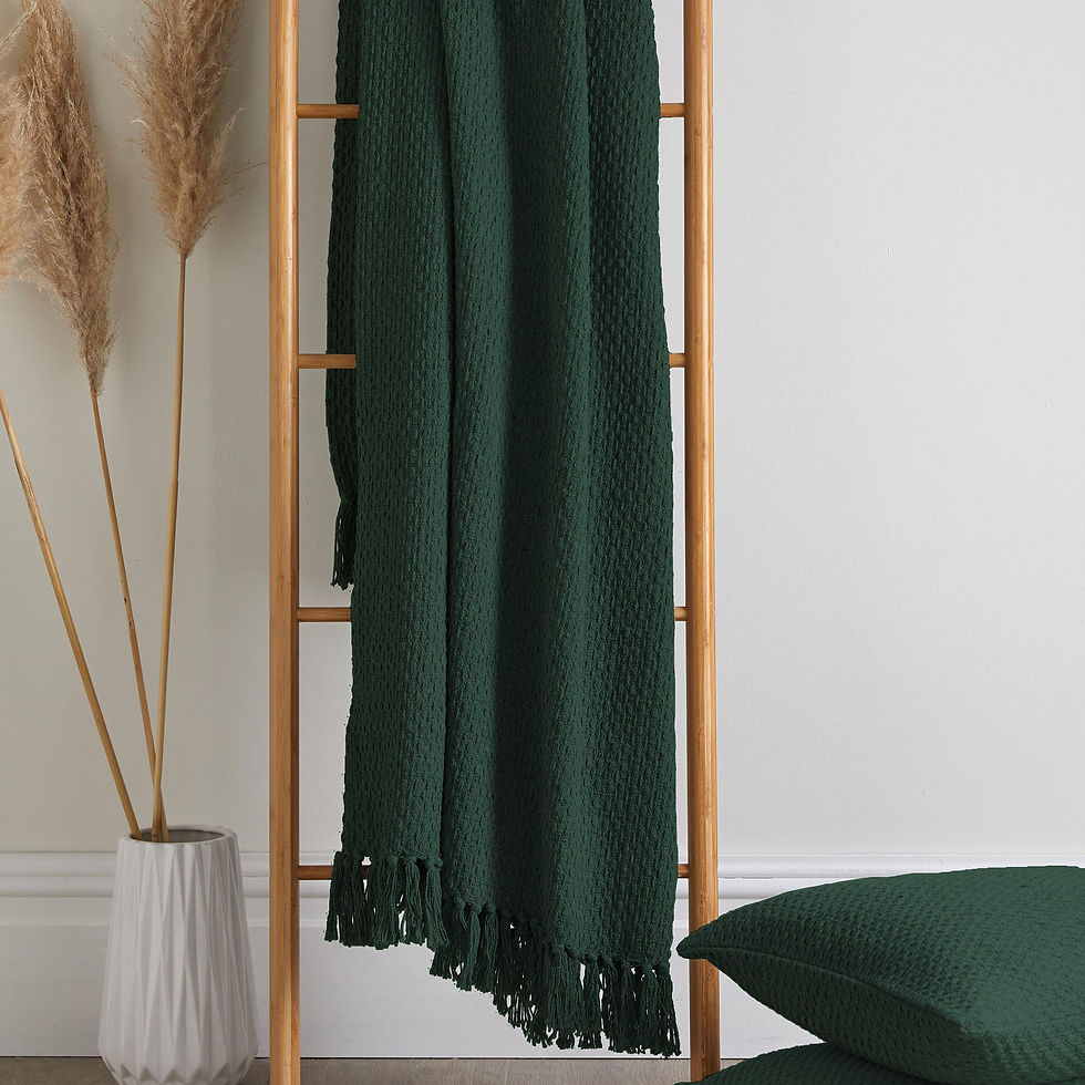 Drift - Hayden - Bedspread - Green - 200 x 200cm