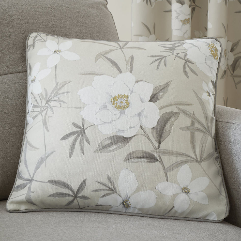 Dreams & Drapes - Eve - Cushion Cover - Natural - 43x43cm
