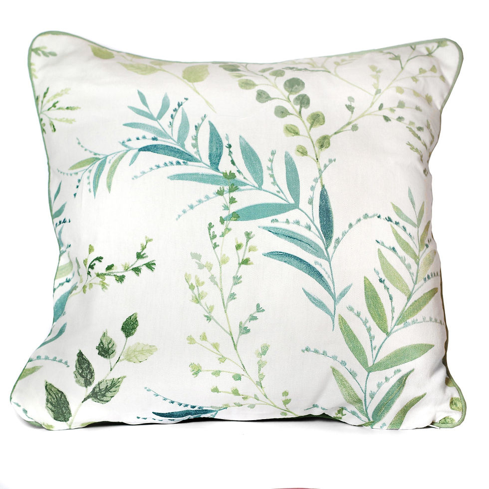 Fusion - Fernworthy - Cushion Cover - Green - 43x43cm