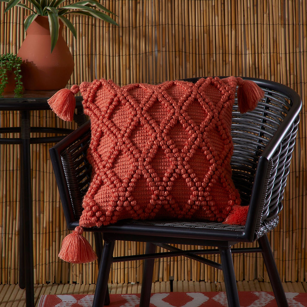 Drift - Alda Outdoor - Cushion Cover - Terracotta - 43x43cm