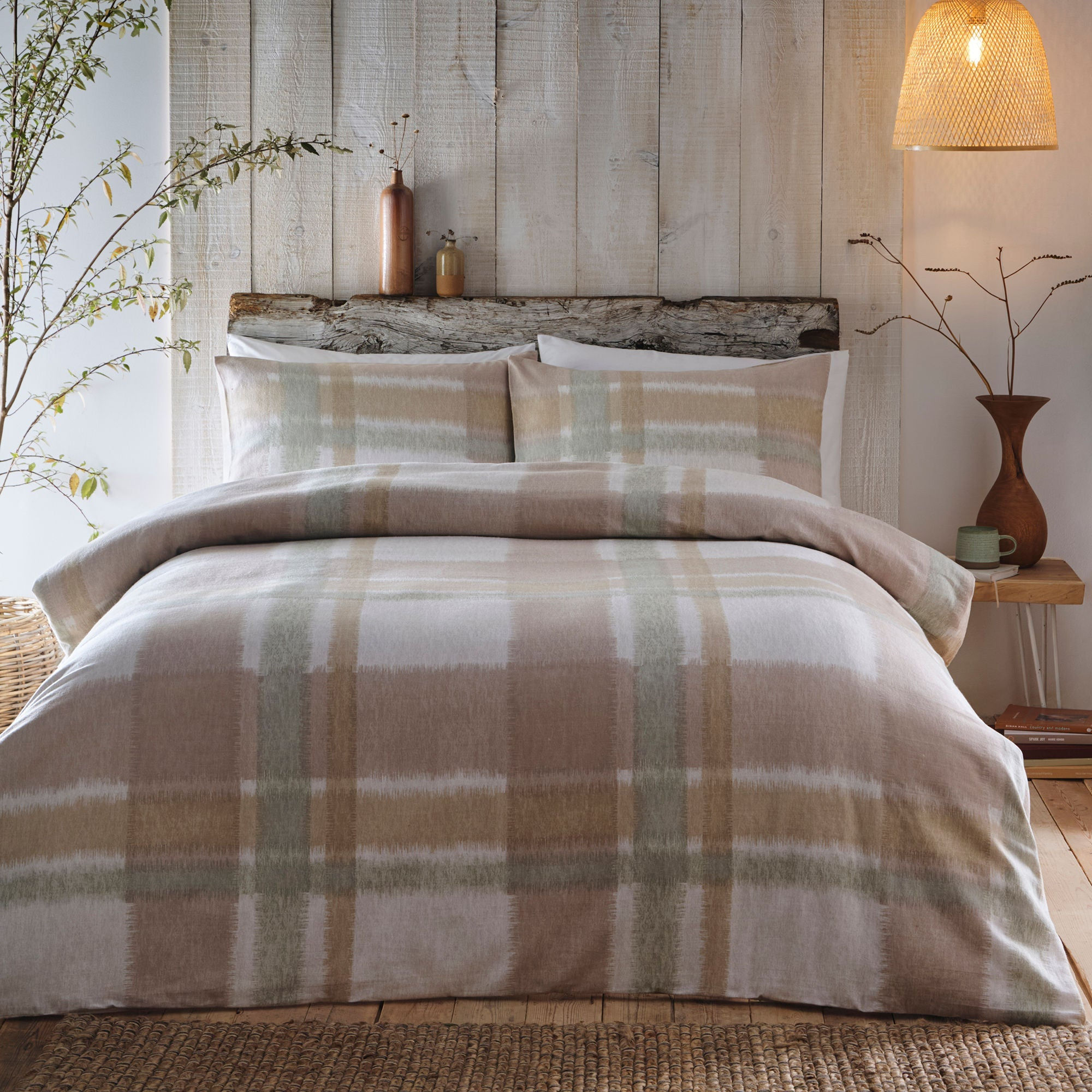 Appletree - Verbier - Duvet Cover Set - Natural - Single