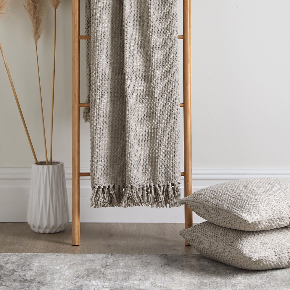 Drift - Hayden - Throw - Natural - 200x200cm