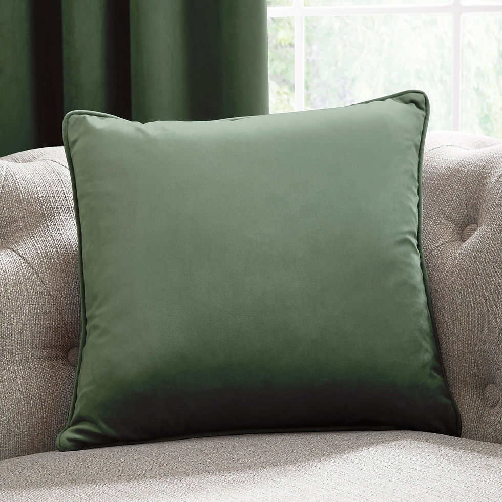 Laurence Llewelyn-Bowen - Montrose - Cushion Cover - Bottle Green - 43x43cm