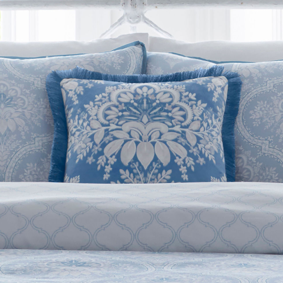 Appletree - Alexia - Cushion Cover - Blue - 43x43cm