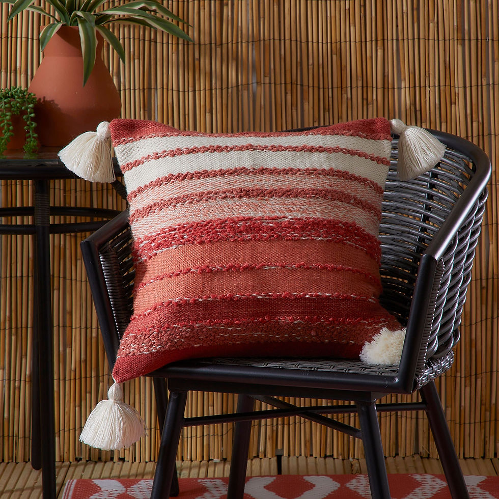 Drift - Grayson Outdoor - Cushion Cover - Terracotta - 43x43cm