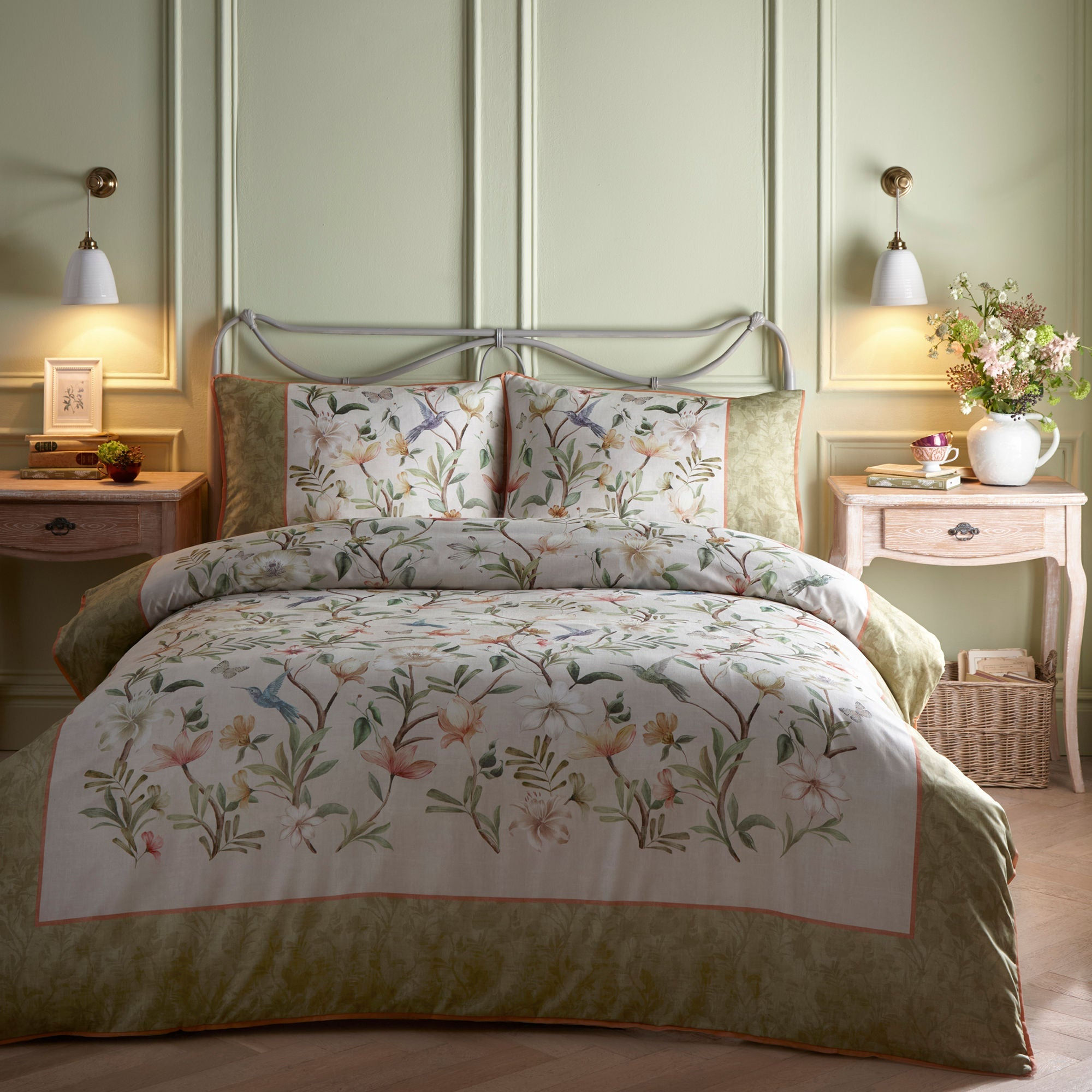 Appletree - Fiorella - Duvet Cover Set - Natural - Double