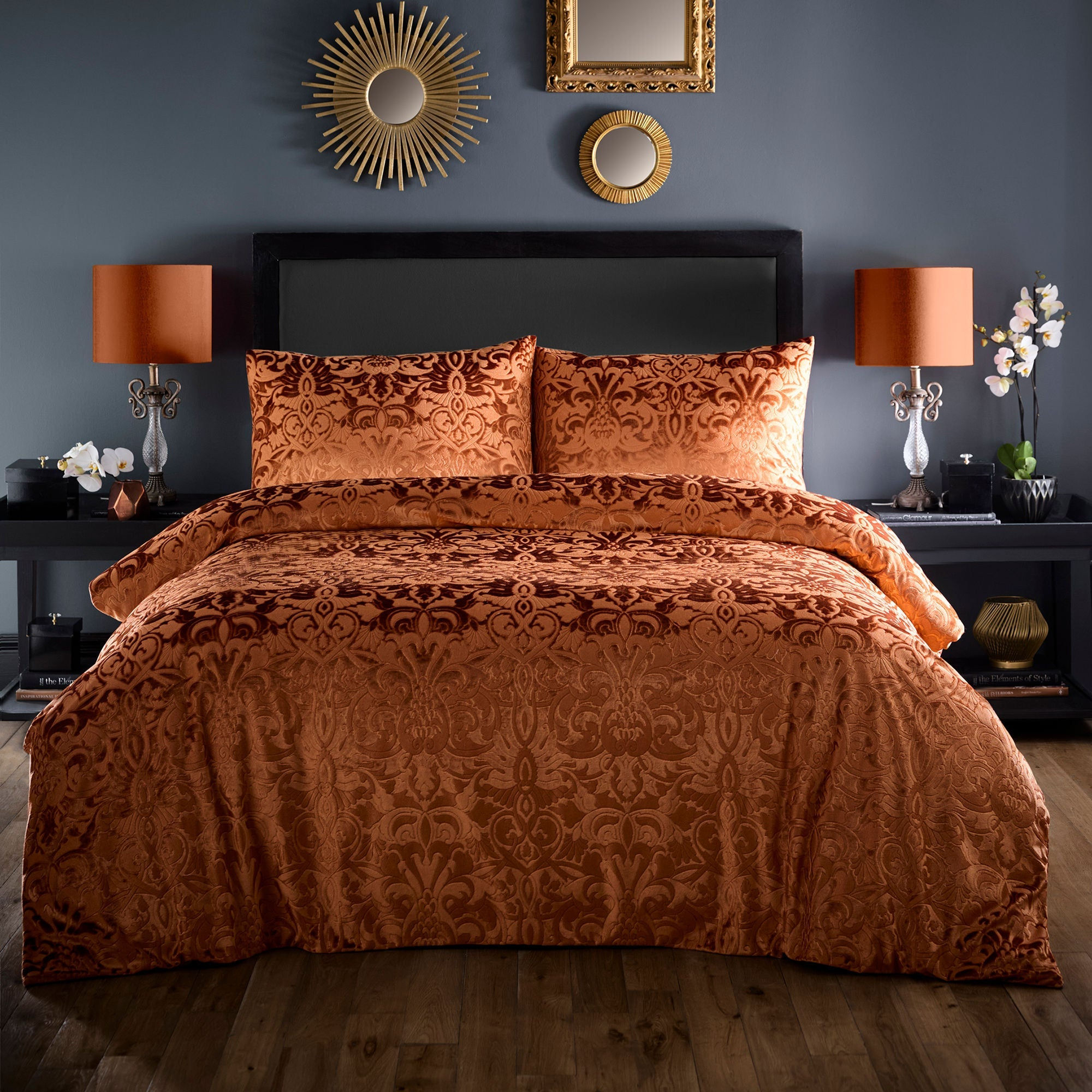 Laurence Llewelyn-Bowen - Firenza - Duvet Cover Set - Spice