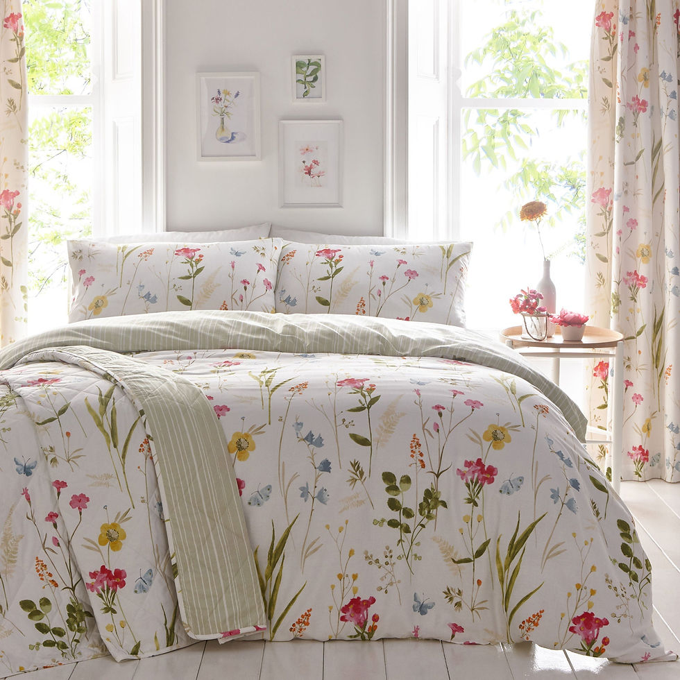 Dreams & Drapes - Spring Glade - Duvet Cover Set - Multi - Single