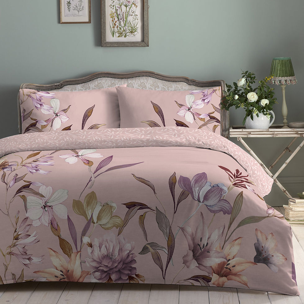 Appletree - Arabella - Duvet Cover Set - Blush